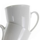 Alternate image 1 for Elama Rosales 6 Piece 12 Ounce Porcelain Mug Set in White