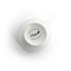 Alternate image 3 for Elama Rosales 6 Piece 12 Ounce Porcelain Mug Set in White