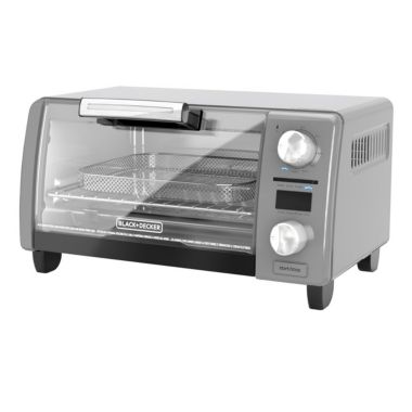 Black & Decker Crisp 'N Bake Air Fry Digital 4 Slice Toaster Oven. View a larger version of this product image.