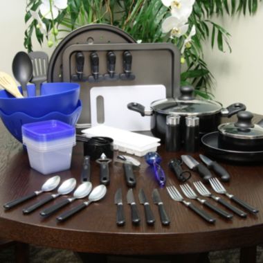 Gibson Total Kitchen 59 Piece Combo Set. View a larger version of this product image.