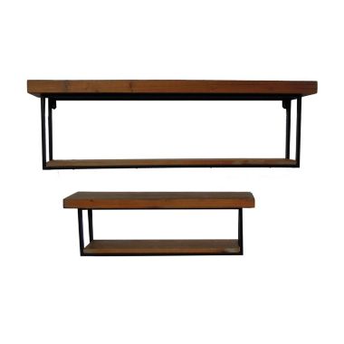 TX USA Cumberland Wooden Accent Wall Shelf - Natural. View a larger version of this product image.