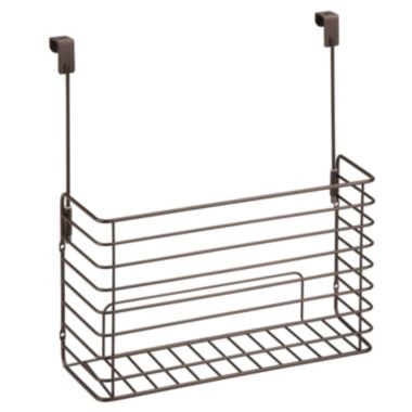 mDesign Metal Over Cabinet Hanging Kitchen Storage Basket. View a larger version of this product image.