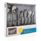 Alternate image 0 for Gibson Home South Bay 65 Piece Stainless Steel Flatware Service Set with Wire Caddy