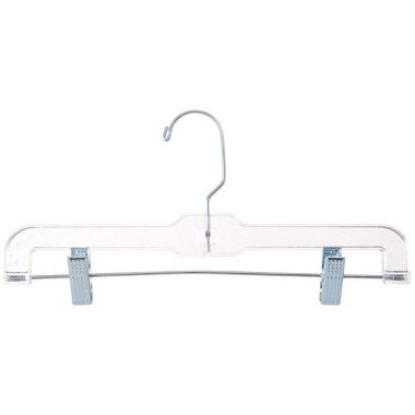 Homz 2 Count Swivel Neck Crystal Cut Pant/Skirt Hanger Silver. View a larger version of this product image.