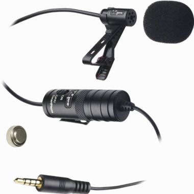 Vivitar Vidpro XM-L Lavalier Condenser Microphone for DSLRs, Camcorders & Video Cameras. View a larger version of this product image.