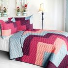 Alternate image 0 for Blancho Bedding Dream Garden Brand New Vermicelli-Quilted Patchwork Quilt Set Full/Queen
