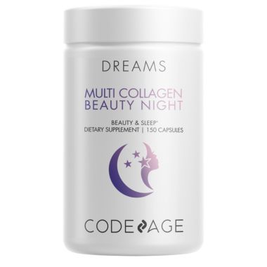 Codeage Multi Collagen Peptides Beauty Night, Hydrolyzed Collagen Protein + Melatonin Supplement - 150ct. View a larger version of this product image.