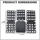 Alternate image 3 for Shop LC Women Black Color Clothes Folder Helper Easy and Fast Folding Boards