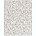Alternate image 0 for Mina Victory Faux Fur Metallic Branches Ivory Gold Throw Blanket