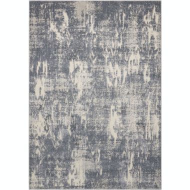 Michael Amini Michael Amini Ma60 Gleam MA602 Slate/Gray/Beige Area Rug - 7'10 x 10'6. View a larger version of this product image.