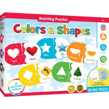 MasterPieces Kids Games - Educational Colors & Shapes Matching Game - Game for Kids and Family - Laugh and Learn. View a larger version of this product image.