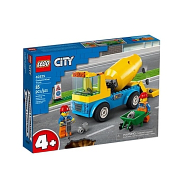 LEGO&reg; City Cement Mixer Truck Building Set 60325. View a larger version of this product image.
