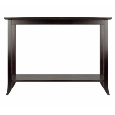 Genoa Rectangular Console Table, Espresso. View a larger version of this product image.