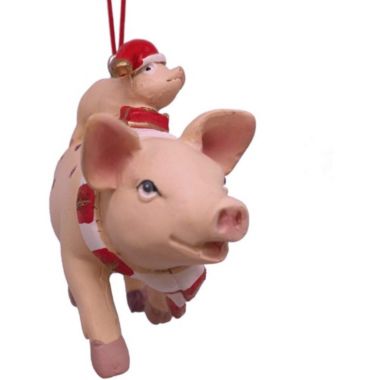 Kurt Adler Pig and Piglet Ornament. View a larger version of this product image.
