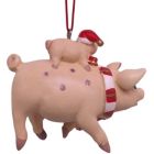 Alternate image 3 for Kurt Adler Pig and Piglet Ornament