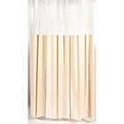 Alternate image 1 for Carnation Home Fashions Shower Stall-Sized "Window" Shower Curtain - Ivory 54" x 78"