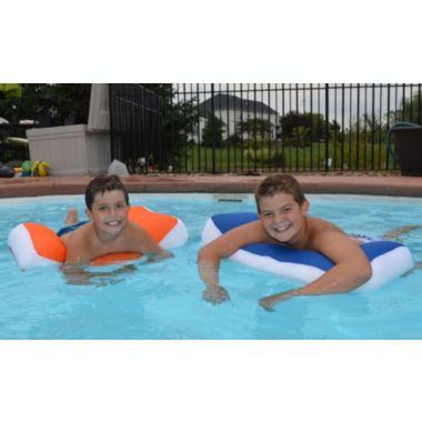 The Pool Supply Shop 24" Bright Orange Mini Size Float Assistant Swimming Pool Pillow. View a larger version of this product image.