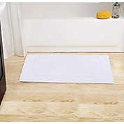 Kitcheniva Towels 2 Pack Cotton 21x34" Shower Mat, White