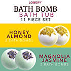 Alternate image 2 for Lovery Bath Bombs Gift Set - 10 XL Bath Fizzies with Shea & Coco Butter