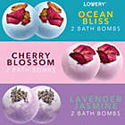 Alternate image 3 for Lovery Bath Bombs Gift Set - 10 XL Bath Fizzies with Shea & Coco Butter