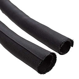 Cable Wholesale 3/4-inch Diameter Split Woven Cable Management Wrap, 15-foot