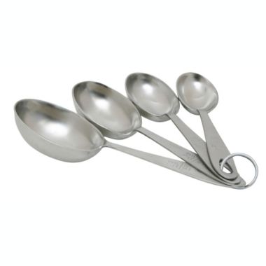 Lindy's 4 Piece Stainless Steel Measuring Scoop Set. View a larger version of this product image.