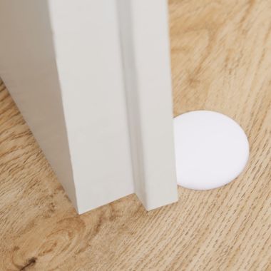 LIVAIA Door Stoppers Wall Protector  10x White Door Stopper 16in Door Stops For Wall. View a larger version of this product image.