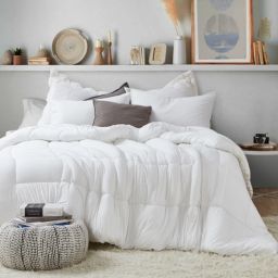 Byourbed Summertime Oversized Coma Inducer Comforter - Full - White