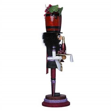 Kurt Adler Hollywood Wine Nutcracker, 19". View a larger version of this product image.