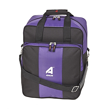 Athalon Deluxe Two-Piece Ski & Boot Bag Combo Black/purple. View a larger version of this product image.