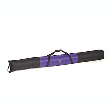 Athalon Deluxe Two-Piece Ski & Boot Bag Combo Black/purple. View a larger version of this product image.