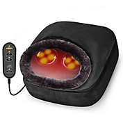 Snailax 2-in-1 Shiatsu Foot Massager and Back Massager with Heat, Foot Warmer - 522S