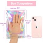 Alternate image 2 for Jydoba Smell Proof Bags & Resealable Foil Pouch Bag [100 PCS ] Great for Party Favor - 5.5"x8"