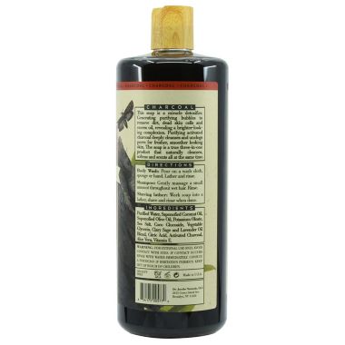 Dr Jacobs Naturals 32 Oz. 3 Pack Pure Castile Liquid Soap - Charcoal. View a larger version of this product image.