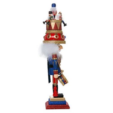 Kurt Adler (HA0338) Hollywood Music Box Hat Nutcracker, 20. View a larger version of this product image.