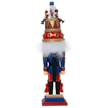 Kurt Adler (HA0338) Hollywood Music Box Hat Nutcracker, 20. View a larger version of this product image.