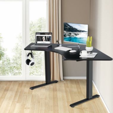 Slickblue 72-Inch L Shaped Splice Desktop for Standard and Sit to Stand Desk ( only Desktop ). View a larger version of this product image.