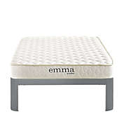 Modway Emma 6" Twin Mattress with Quilted Polyester Cover