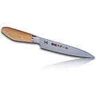 Alternate image 2 for Made in Japan   MATSUE 130 by Ginza Steel - MV Stainless Steel Petty Knife 130mm/Natural Wood Handle