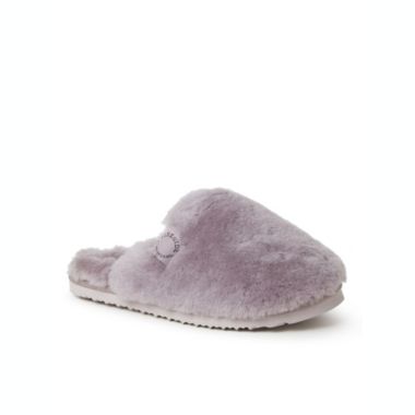 Fireside By Dearfoams Women's Shelly Beach Genuine Shearling Scuff. View a larger version of this product image.