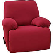 MarCielo 1 Piece Stretch Recliner Slipcover Chair Recliner Cover