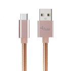 Alternate image 0 for Fuse - Charge & Sync USB-C - A Metal 3ft (PINK)
