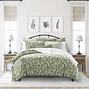 6ix Tailors Fine Linens Sakura Green Comforter Set