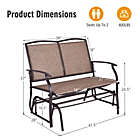 Alternate image 1 for Costway Iron Patio Rocking Chair for Outdoor Backyard and Lawn