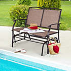 Alternate image 2 for Costway Iron Patio Rocking Chair for Outdoor Backyard and Lawn