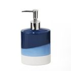 Alternate image 1 for SKL Home Alanya Fluid Wave Inspired Appearance Lotion Pump/Soap Dispenser - 7.22x2.37x3.92", Blue