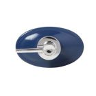 Alternate image 2 for SKL Home Alanya Fluid Wave Inspired Appearance Lotion Pump/Soap Dispenser - 7.22x2.37x3.92", Blue