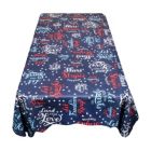 Alternate image 0 for Carnation Home Fashions "USA" Vinyl Flannel Backed Tablecloth - 52x70", Red/White/Blue