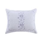Alternate image 3 for MarCielo 2 Pieces Quilted Embroidery Pillow Shams