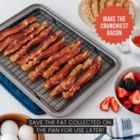 Alternate image 3 for Chef Pomodoro Non-Stick Baking Sheet and Cooling Rack Set